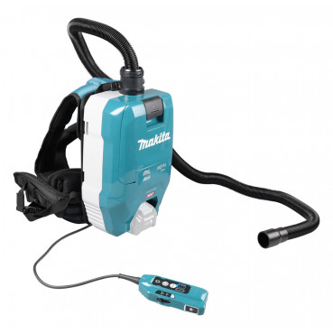 Aspirateur Makita à dos XGT 40 Volts MAX - sans fil Lithium (Li-Ion) - AWS - (Produit seul) - capacité sac poussière 2 litres | VC009GZ01