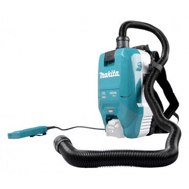 Aspirateur Makita à dos XGT 40 Volts MAX - sans fil Lithium (Li-Ion) - AWS - (Produit seul) - capacité sac poussière 2 litres | VC009GZ01