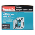 Image du produit : Aspirateur Makita à dos XGT 40 Volts MAX - sans fil Lithium (Li-Ion) - AWS - (Produit seul) - capacité sac poussière 2 litres | VC009GZ01