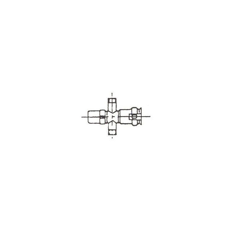 Croix FLD 3p/2s fil 1p1/2 SOCOMEX | 13232S