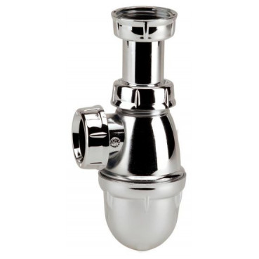 Siphon de lavabo design plastique et laiton diamètre Ø 32mm Nicoll | 0201231