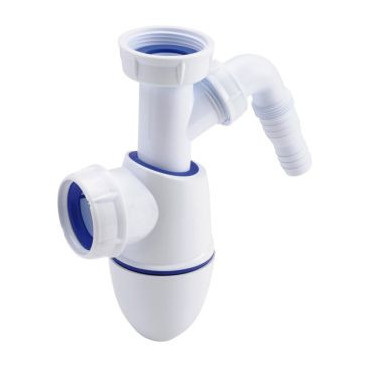 Siphon évier plastique Easyphon diamètre Ø 40mm x 40mm Nicoll | 0224360