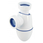 Image du produit : Siphon de lavabo Bi-matière Easyphon avec joints intégrés diamètre Ø 32mm x 32mm Nicoll | 0291282