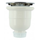 Image du produit : Bonde receveur de douche plastique standard Ø 90 diamètre Ø 90mm x 40mm Nicoll | 0295110