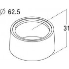 Image du produit : Bague intercalaire pour bonde lavabo diamètre Ø 62.5mm Nicoll | 0403068