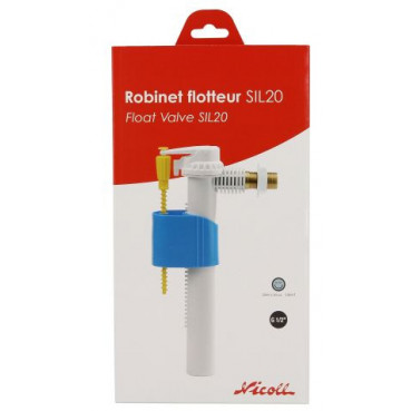 Robinet flotteur alimentation latérale - largeur 50mm Nicoll | 0701059