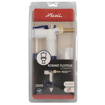 Robinet flotteur alimentation latérale - largeur 50mm Nicoll | 0791107