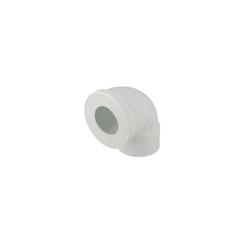 Pipe courte pour WC diamètre Ø 85mm x 107mm x 100mm Nicoll | 1CW933F