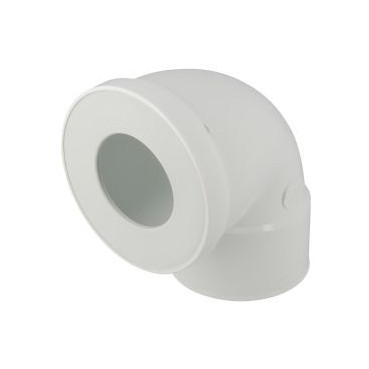 Pipe courte pour WC diamètre Ø 85mm x 107mm x 100mm Nicoll | 1CW933F