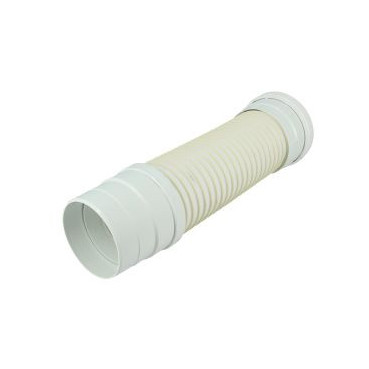 Pipe souple pour WC diamètre Ø 110mm x 85mm x 107mm - longueur 430mm Nicoll | 1DENFLEX