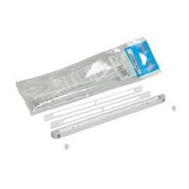 Kit universel entrée d'air autoréglable caisson de volant roulant couleur Gris clair Nicoll | 1EAVRG