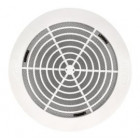 Image du produit : Grille de ventilation intérieure avec moustiquaire diamètre Ø 180mm x 146mm x 160mm couleur Blanc Nicoll | 1GATM160