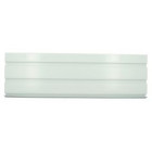 Image du produit : Bandeau alvéolaire Belriv System - hauteur 210mm couleur Blanc Nicoll | AB214B