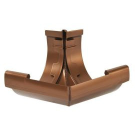 Angle extérieur de gouttière à coller - LG29 couleur Cuivre Nicoll | AEC295C