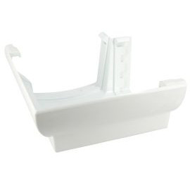 Angle extérieur de gouttière à coller - LG38 couleur Blanc Nicoll | AEC38B