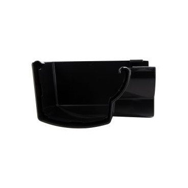 Angle intérieur de gouttière à coller - LG28 couleur Noir Nicoll | AIC28N