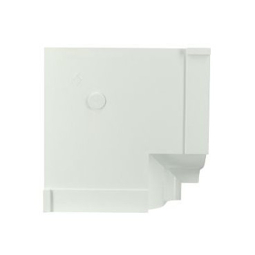 Angle intérieur de gouttière à coller - LG30 couleur Blanc Nicoll | AIC30B