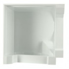 Image du produit : Angle intérieur de gouttière à coller - LG30 couleur Blanc Nicoll | AIC30B