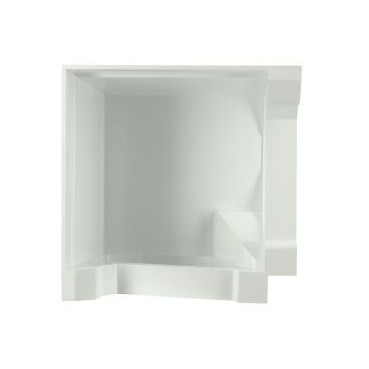 Angle intérieur de gouttière à coller - LG30 couleur Blanc Nicoll | AIC30B