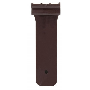 Support de crochet Belriv System - hauteur 134mm couleur Marron Nicoll | ASCRM