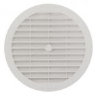 Image du produit : Grille de ventilation à visser ou à coller classique ronde diamètre Ø 150mm couleur Blanc Nicoll | B113