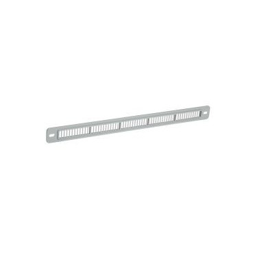 Grille plate pour entrée d'air autoréglable - hauteur 24mm - largeur 4mm - longueur 293mm couleur Gris clair Nicoll | B1913G