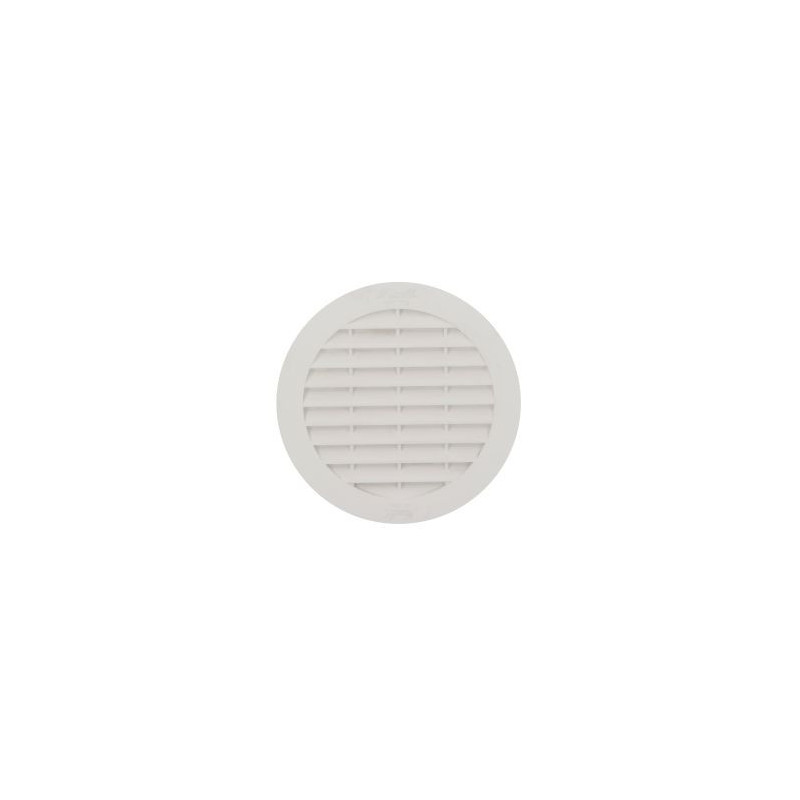 Grille de ventilation pour tuyaux fibre ciment diamètre Ø 100mm x 123mm x 99mm couleur Blanc Nicoll | BC110