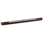 Image du produit : Régulateur pour entrée d'air autoréglable - hauteur 19mm - largeur 13.5mm - longueur 302mm couleur Marron Nicoll | BE122M