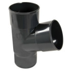 Image du produit : Culotte pour tube de descente esthétique cylindrique Ø 100 diamètre Ø 96mm x 100mm couleur Gris anthracite Nicoll | BT16GT1A