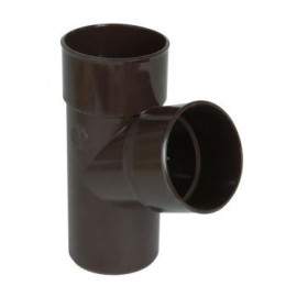 Culotte pour tube de descente cylindrique Ø 100 diamètre Ø 100mm couleur Marron Nicoll | BT16GTM