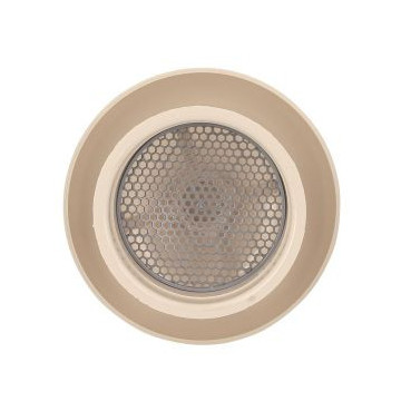 Chapeau de ventilation simple avec moustiquaire diamètre Ø 100mm x 164.5mm couleur Sable Nicoll | CC10SM