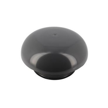 Chapeau de ventilation simple avec moustiquaire diamètre Ø 160mm x 259mm couleur Marron Nicoll | CC16M