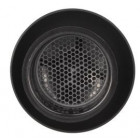 Image du produit : Chapeau de ventilation simple avec moustiquaire diamètre Ø 80mm x 138.5mm couleur Gris anthracite Nicoll | CC8M