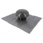 Image du produit : Chapeau de ventilation avec collerette d'étenchéité avec moustiquaire diamètre Ø 90mm - largeur 165mm - longueur 400mm couleur Gris anthracite Nicoll | CD9M