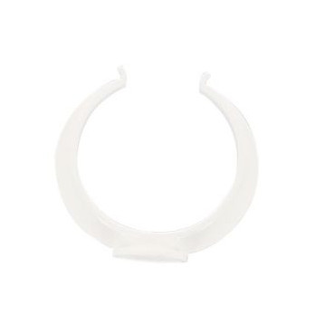 Collier pour tube de descente cylindrique Ø 80 diamètre Ø 80mm couleur Blanc Nicoll | CO80GTB