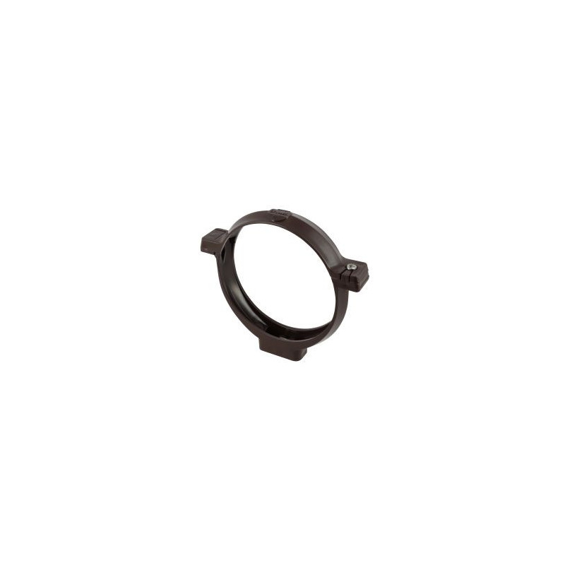 Collier pour tube de descente cylindrique Ø 100 diamètre Ø 100mm couleur Marron Nicoll | COTGTM