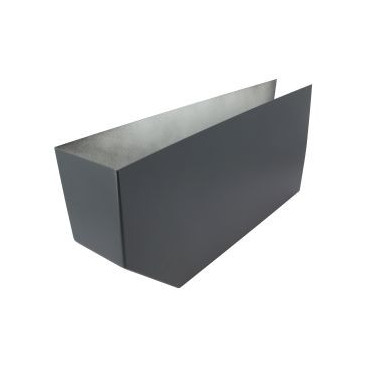 Habillage de pannes - hauteur 225mm couleur Gris anthracite Nicoll | CPAN805A