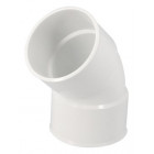 Image du produit : Coude pour tube de descente cylindrique Ø 80 diamètre Ø 80mm couleur Blanc Nicoll | CR44GTB