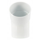 Image du produit : Coude pour tube de descente cylindrique Ø 80 diamètre Ø 80mm couleur Blanc Nicoll | CR4GTB