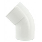 Image du produit : Coude pour tube de descente cylindrique Ø 80 diamètre Ø 80mm couleur Blanc Nicoll | CR4GTB