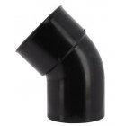 Image du produit : Coude pour tube de descente cylindrique Ø 80 diamètre Ø 80mm couleur Noir Nicoll | CR4GTN