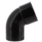 Image du produit : Coude pour tube de descente cylindrique Ø 80 diamètre Ø 80mm couleur Noir Nicoll | CR6GTN