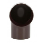 Image du produit : Coude pour tube de descente cylindrique Ø 100 diamètre Ø 100mm couleur Marron Nicoll | CT8GTM