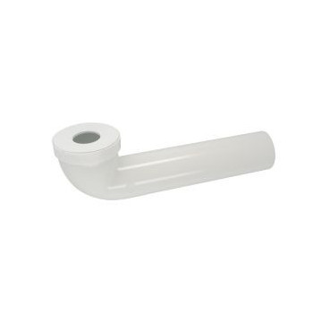 Pipe longue pour WC diamètre Ø 65mm x 95mm x 90mm - longueur 400mm Nicoll | CTW2240