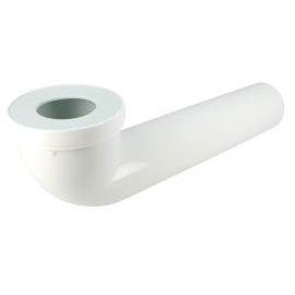 Pipe longue pour WC diamètre Ø 85mm x 107mm x 90mm - longueur 400mm Nicoll | CTW4440