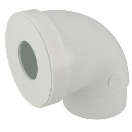 Pipe courte pour WC diamètre Ø 65mm x 95mm x 94.8mm Nicoll | CW11