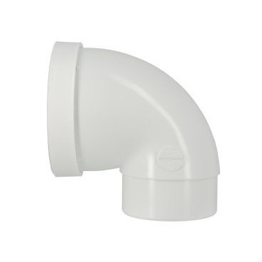 Pipe courte pour WC diamètre Ø 65mm x 95mm x 94.8mm Nicoll | CW11