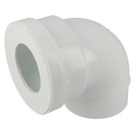 Pipe courte pour WC diamètre Ø 90mm x 110mm x 104.8mm Nicoll | CW110