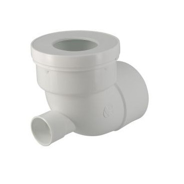 Pipe courte pour WC diamètre Ø 87mm x 107mm x 100mm x 40mm Nicoll | CWP40