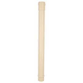 Dauphin droit pour tube de descente cylindrique Ø 80 diamètre Ø 80mm couleur Sable Nicoll | DDF10RS